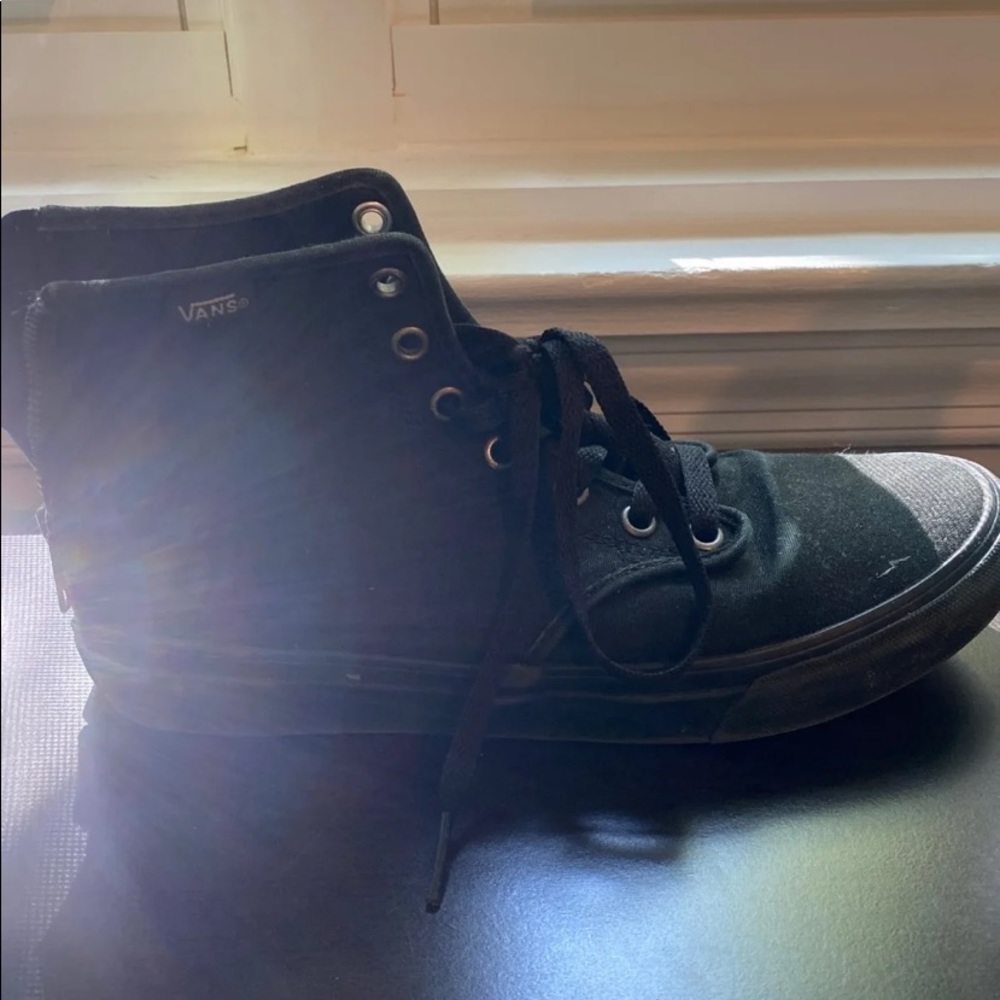 Black High Top Vans